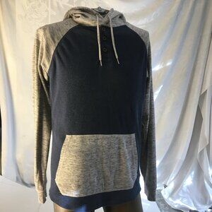 Kolby Hoodie Hoodie Sweatshirt Size Med Navy Blue Gray Active Skate Surf